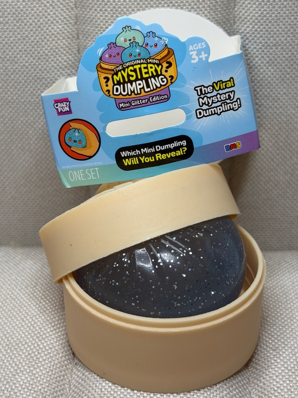 CrazyFun RMS Mystery Mini Glitter Dumpling - Blue